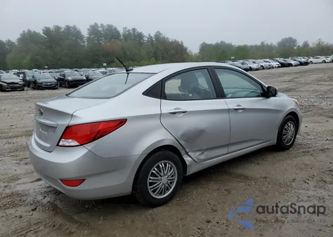 2016 Hyundai Accent Se из США, поврежденный, VIN KMHCT4AEXGU044267